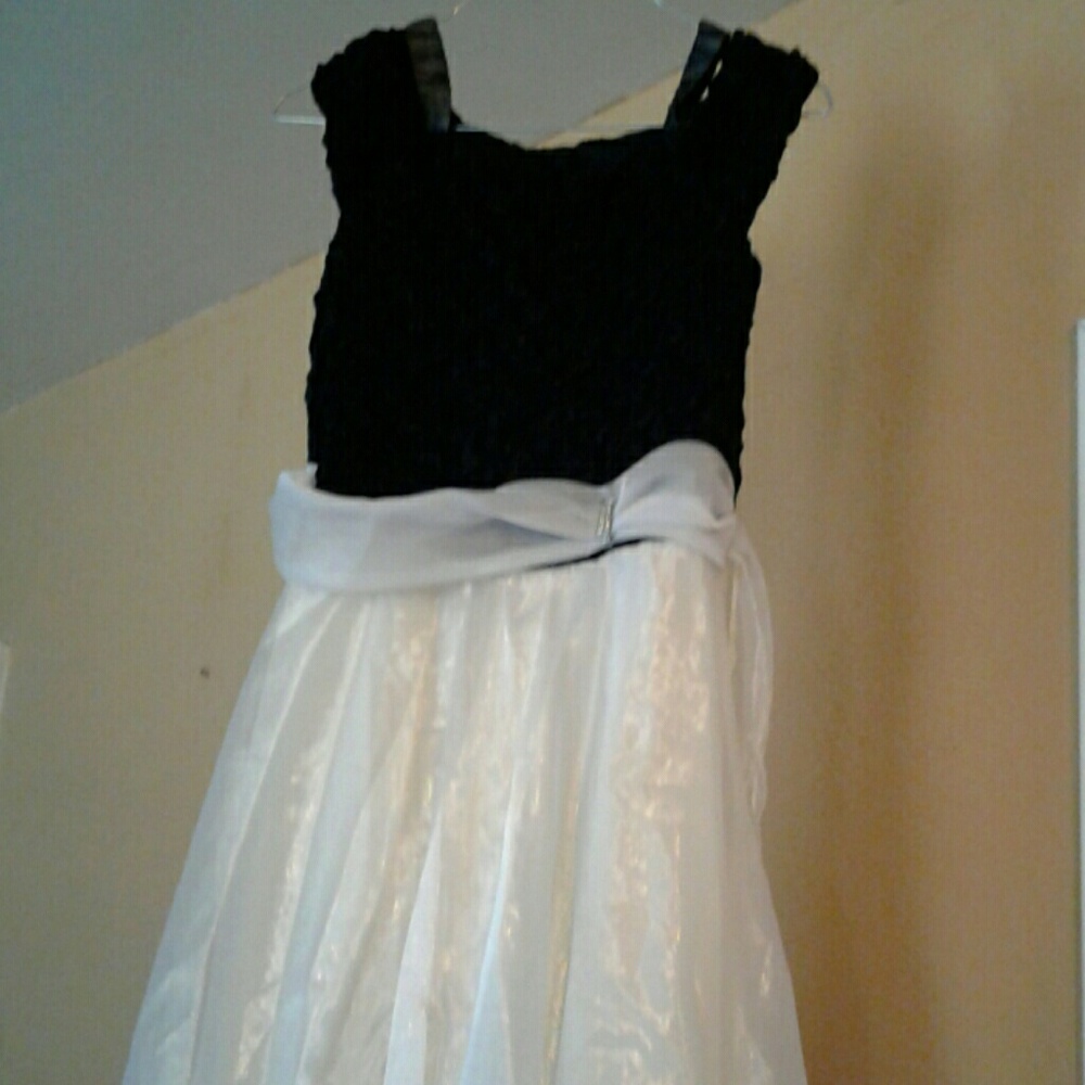 A formal dress for a wedding