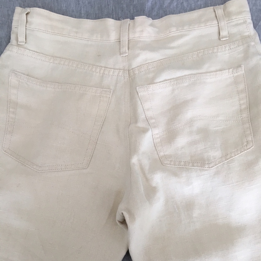 The most incredible Armani linen pants.