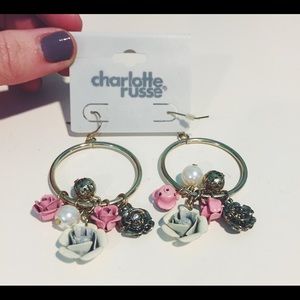 NWT Beautiful Hoop Earings