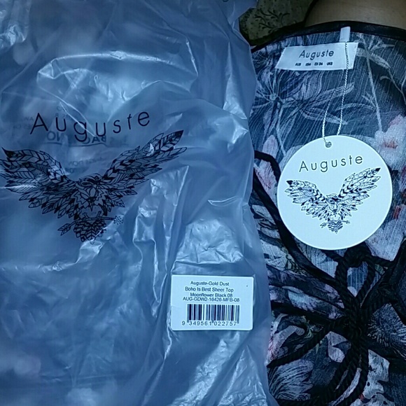 New auguste the label boho is best moonflower top - Picture 7 of 9