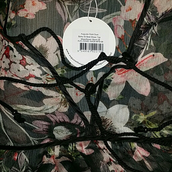 New auguste the label boho is best moonflower top - Picture 9 of 9