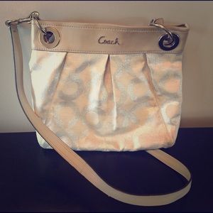 Large cross body Coach bag