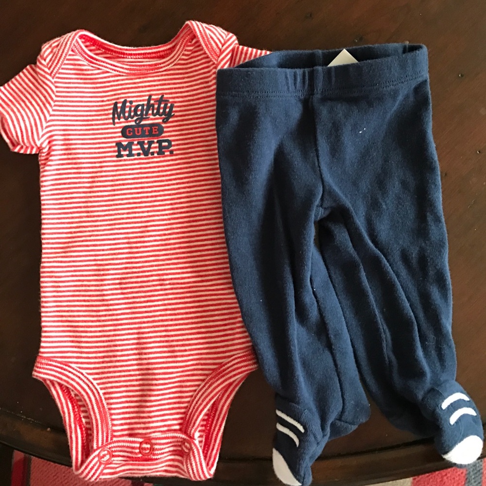 Matching onesie and pants