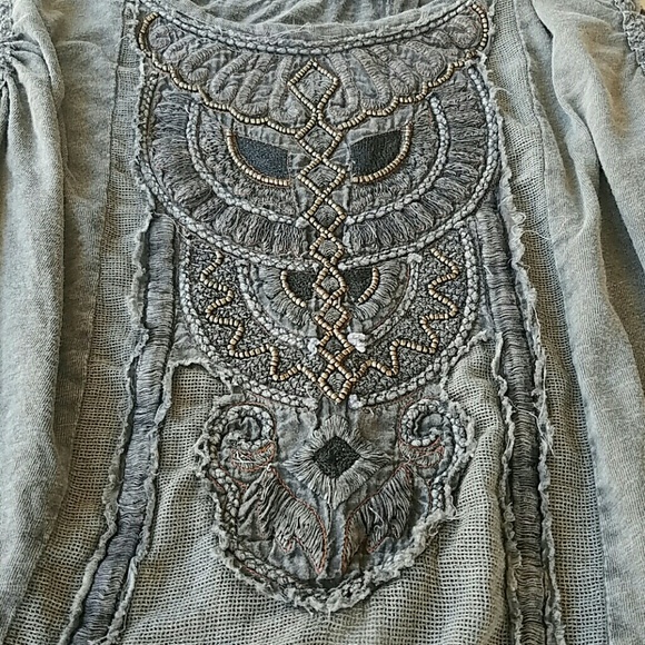 Free People Gray Tank Top - Picture 2 of 4