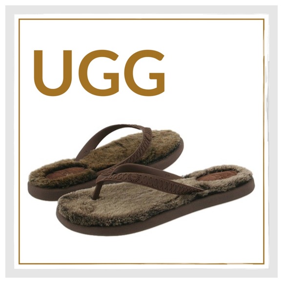 black ugg fluffie flip flops black ugg fluffie flip flops