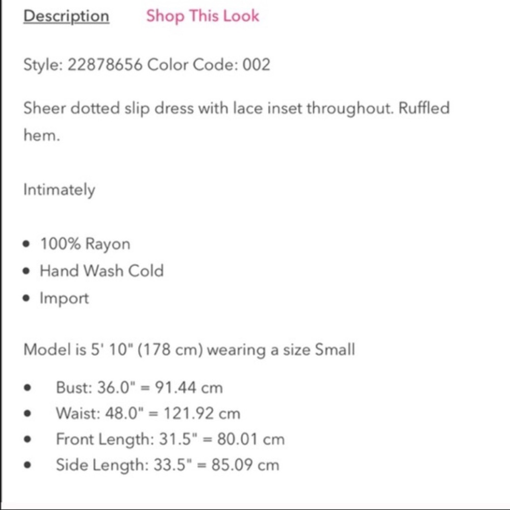Free people voice and lace trapeze slip - Picture 3 of 9