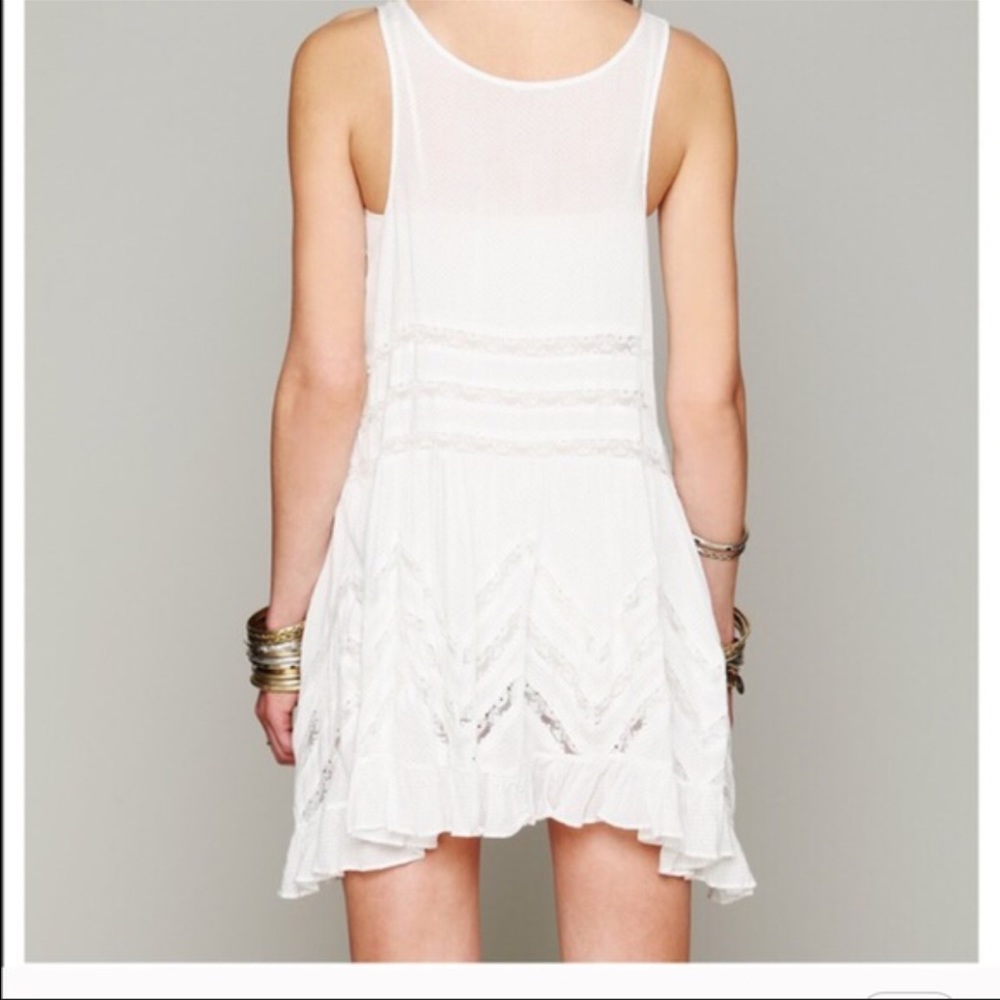 Free people voice and lace trapeze slip - Picture 4 of 9