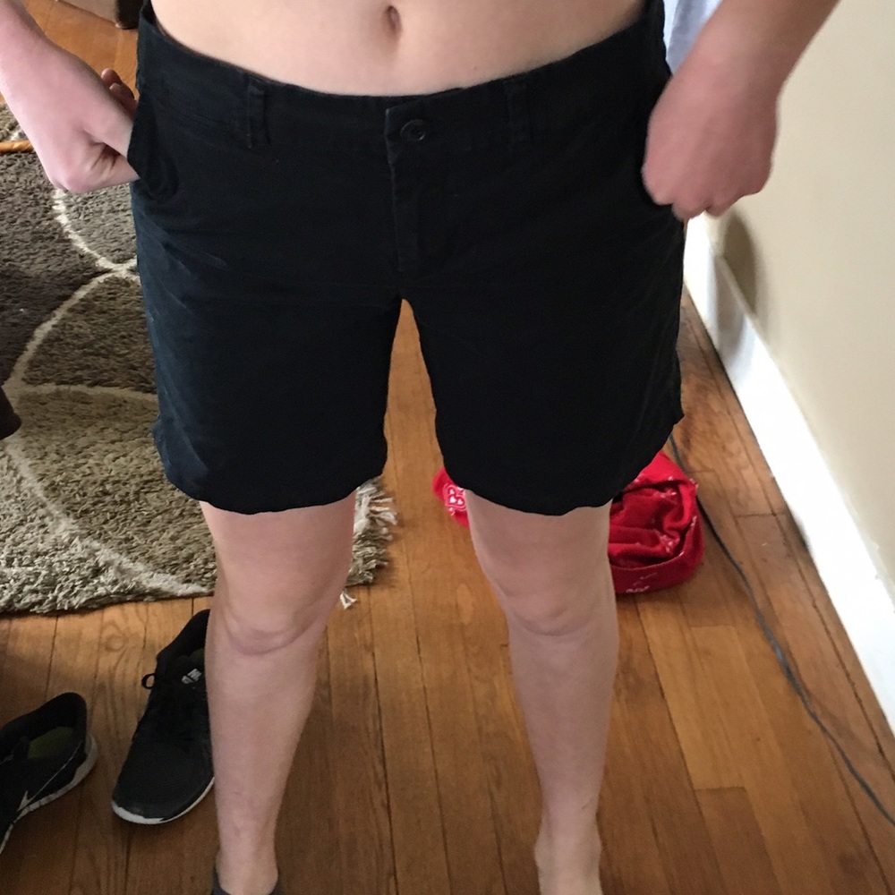 Black Bermuda Shorts