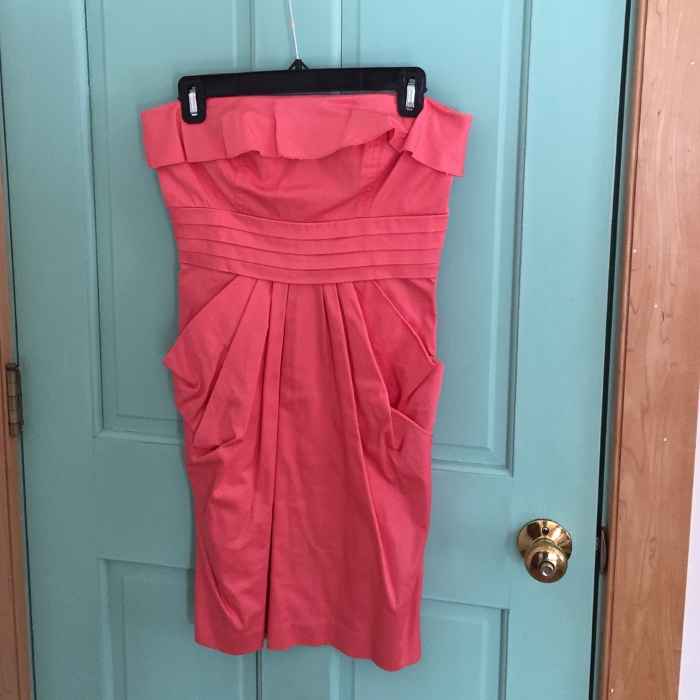 Jessica Simpson strapless dress