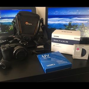 Sony Alpha 6300 with Accessories