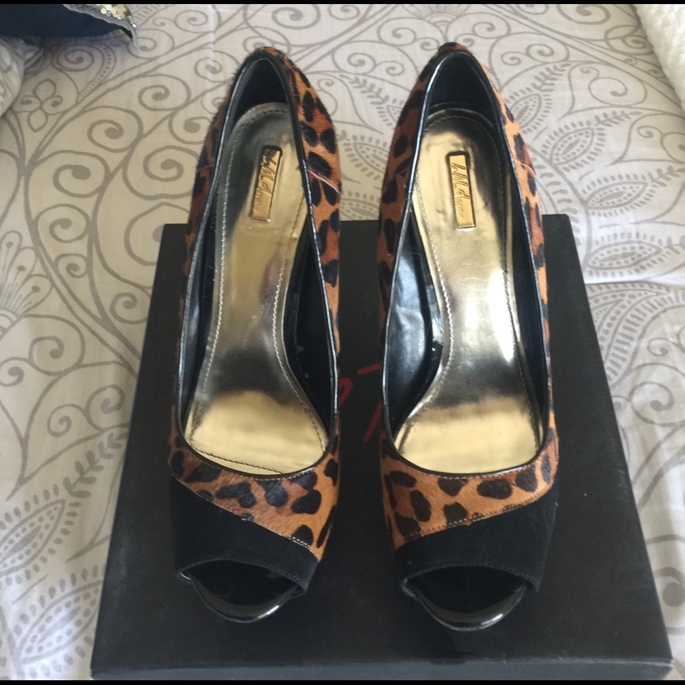 Wild Pair leopard print heels