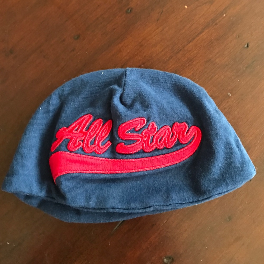 Blue baby hat