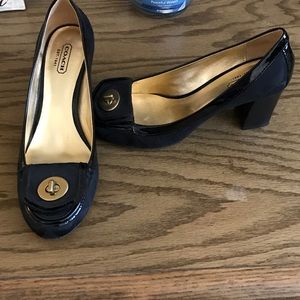 Coach Block Heels