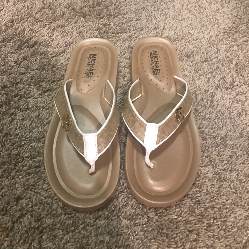 Michael Kors flip flops