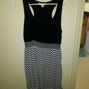 Charming Charlie chevron print dress