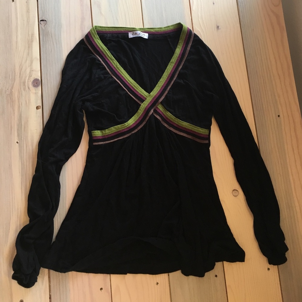 Za Zen modal long sleeve top