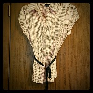 Byline satin pink dress shirt