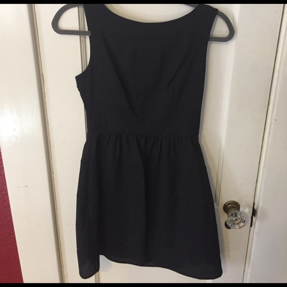 Black Dress from Belk - High Neck/Low Back