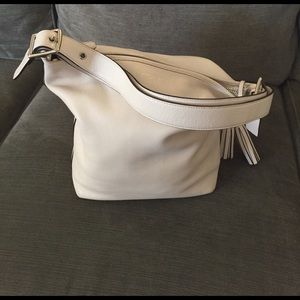 Coach purse- cream