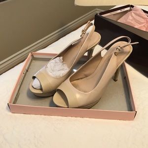 Mark fisher -Macy's -Open toe heels