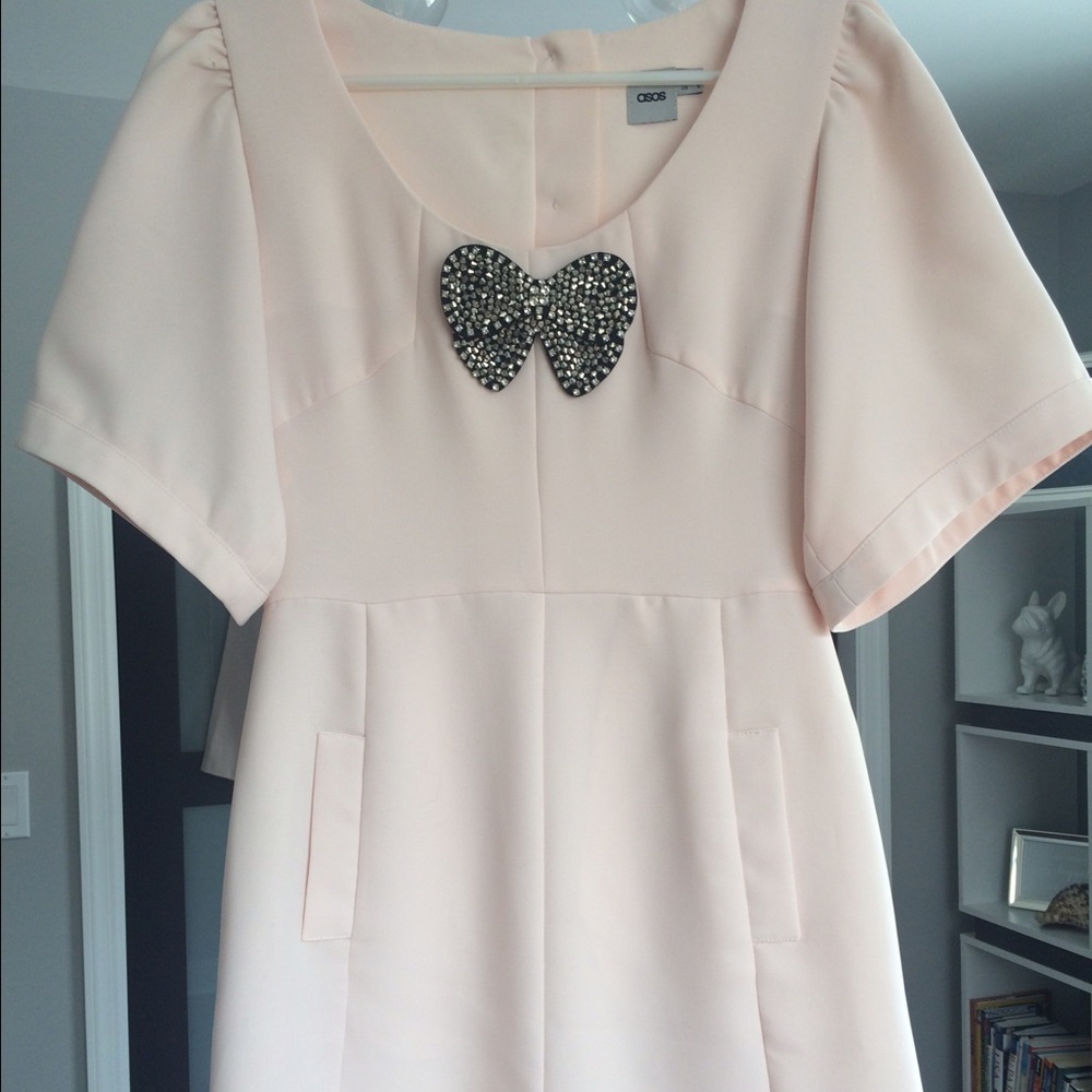 Wide short sleeve dress
