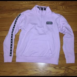 Pink zip up hoodie