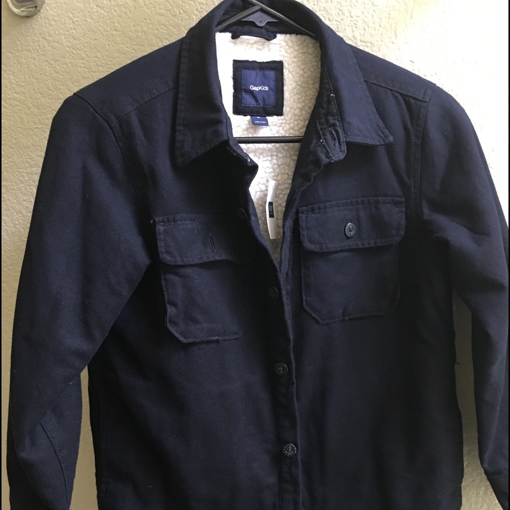GapKids - boys pendleton  jacket with warm lining.