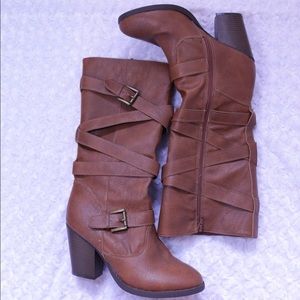 Cathy Jean Tan/Light Brown Boot