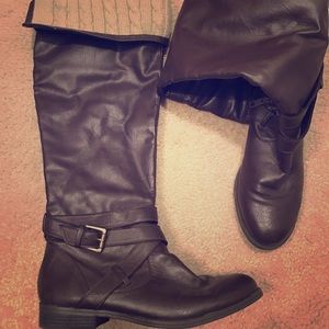 Lauren Conrad Brown Tall Boots