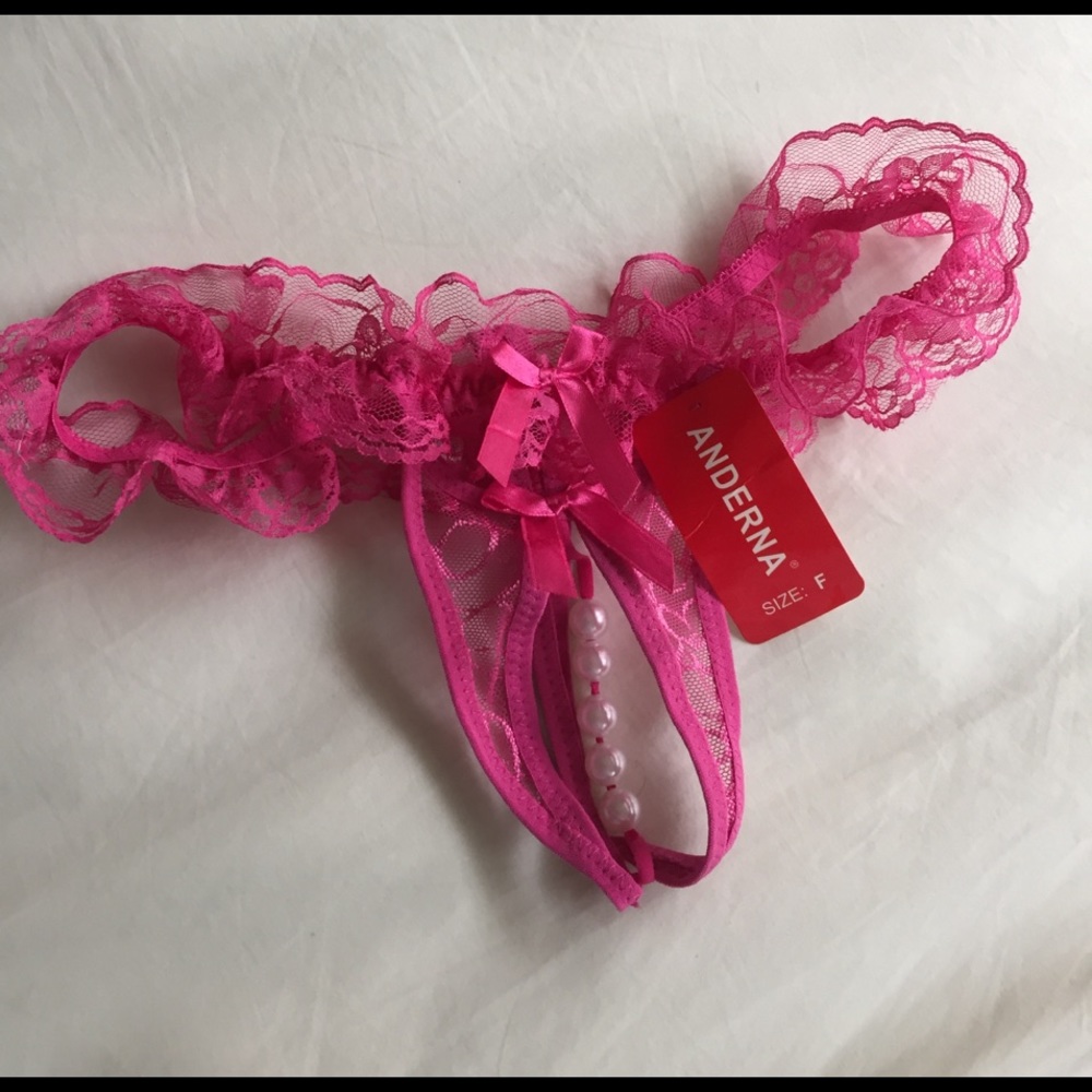 Crotchless panty 3 pairs! NEW!