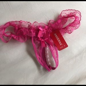 Crotchless panty 3 pairs! NEW!