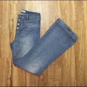Madewell Flea Market Flares