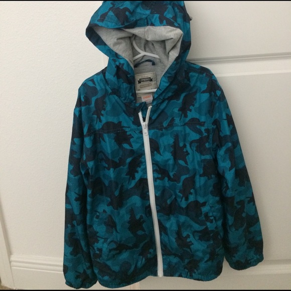 Gymboree lined windbreaker- dinosaurs - Picture 1 of 3