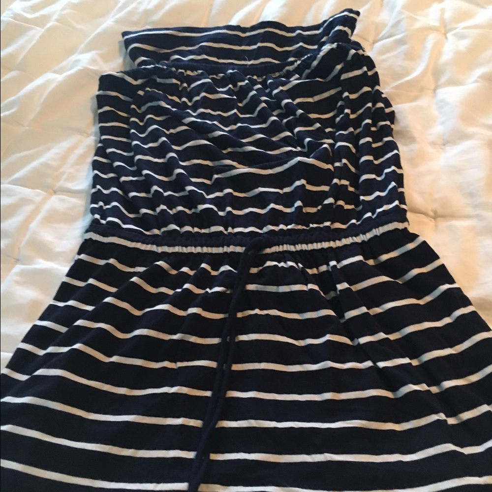 J Crew draw string waist maxi dress
