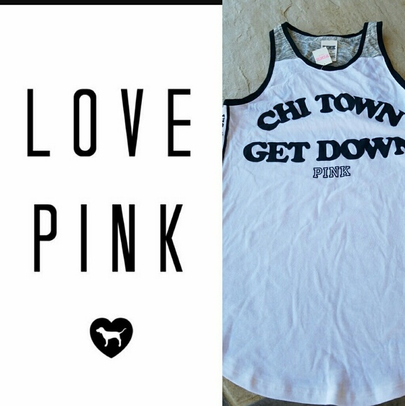 PINK Victoria's Secret Tops - NWT PINK VS Graphic Tank Top