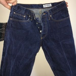 Gustin raw denim jeans