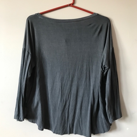 American Eagle 3/4 Sleeve Shirt - Picture 2 of 2