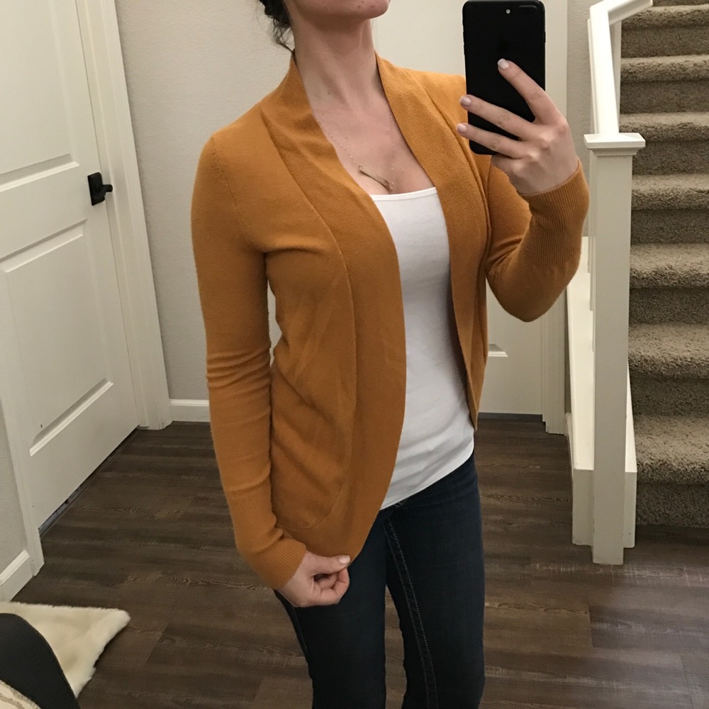 Mustard Cardigan