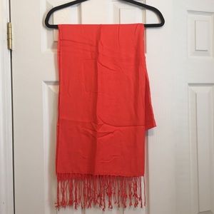 Vibrant Orange Pashmina