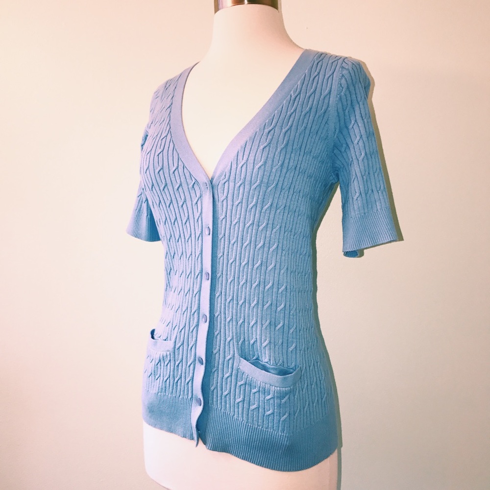 Talbots Prima Cotton Sweater Small