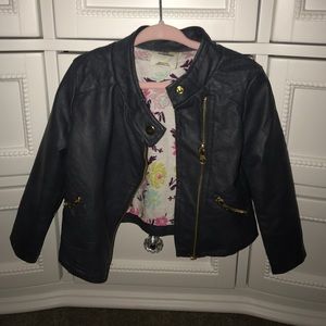 Toddler Faux leather jacket