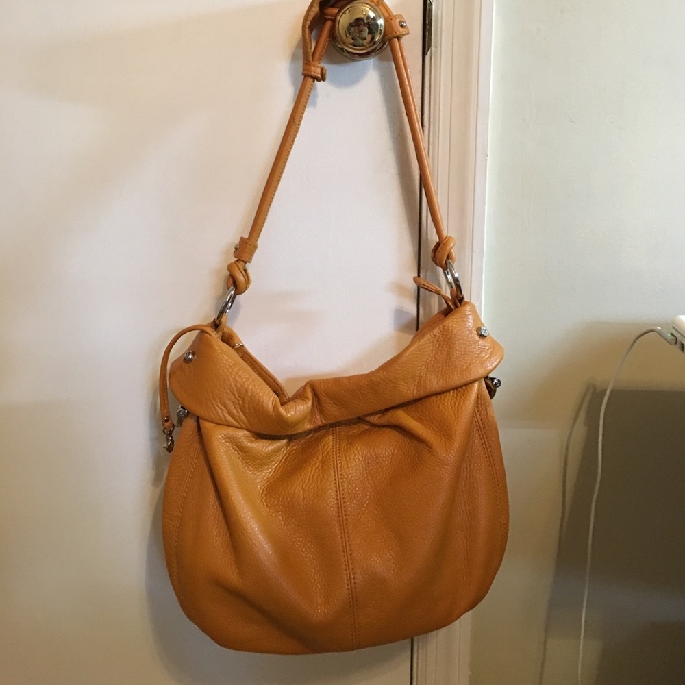 Allison Scott  leather shoulder bag