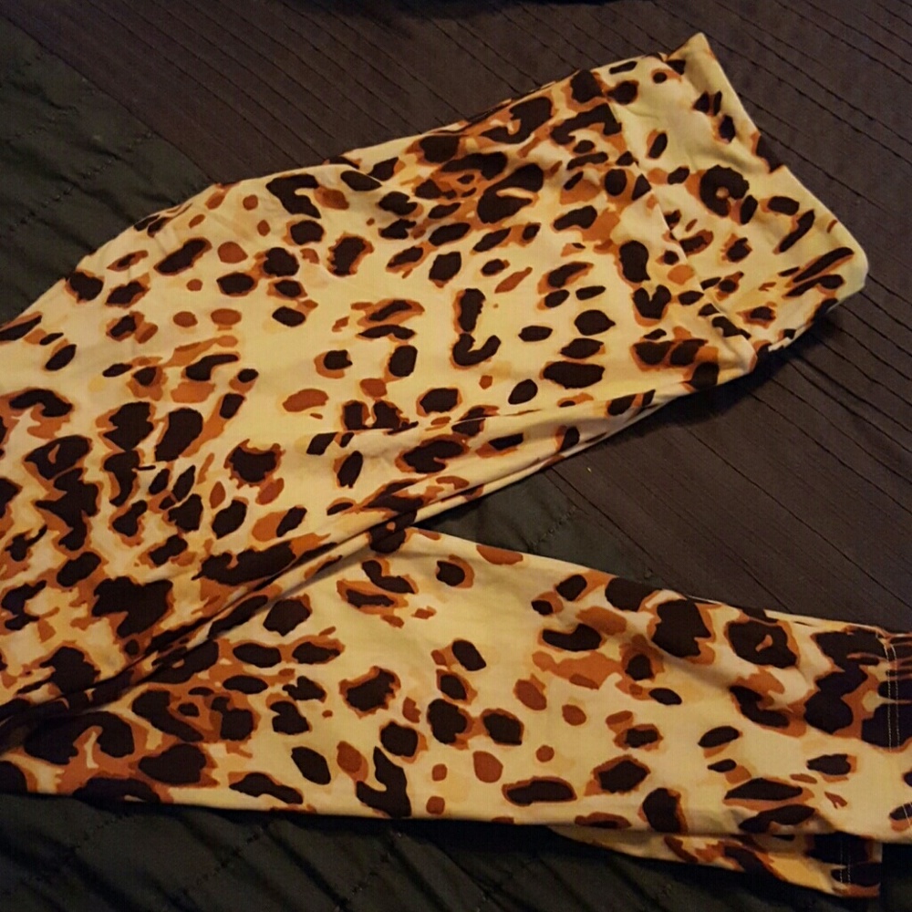 New Lularoe TC leopard leggings unicorn