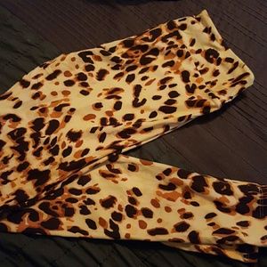 New Lularoe TC leopard leggings unicorn
