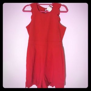 New Red romper