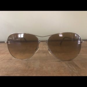 Chanel Pilot signature sunglasses