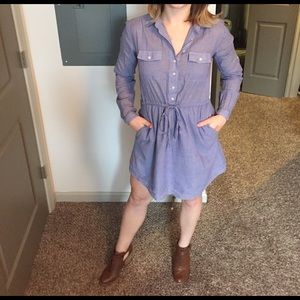 Gap Linen Shirt Dress