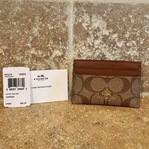 Coach Card Case (BRAND NEW)