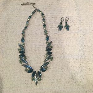 GIVENCHY statement necklace and earring set