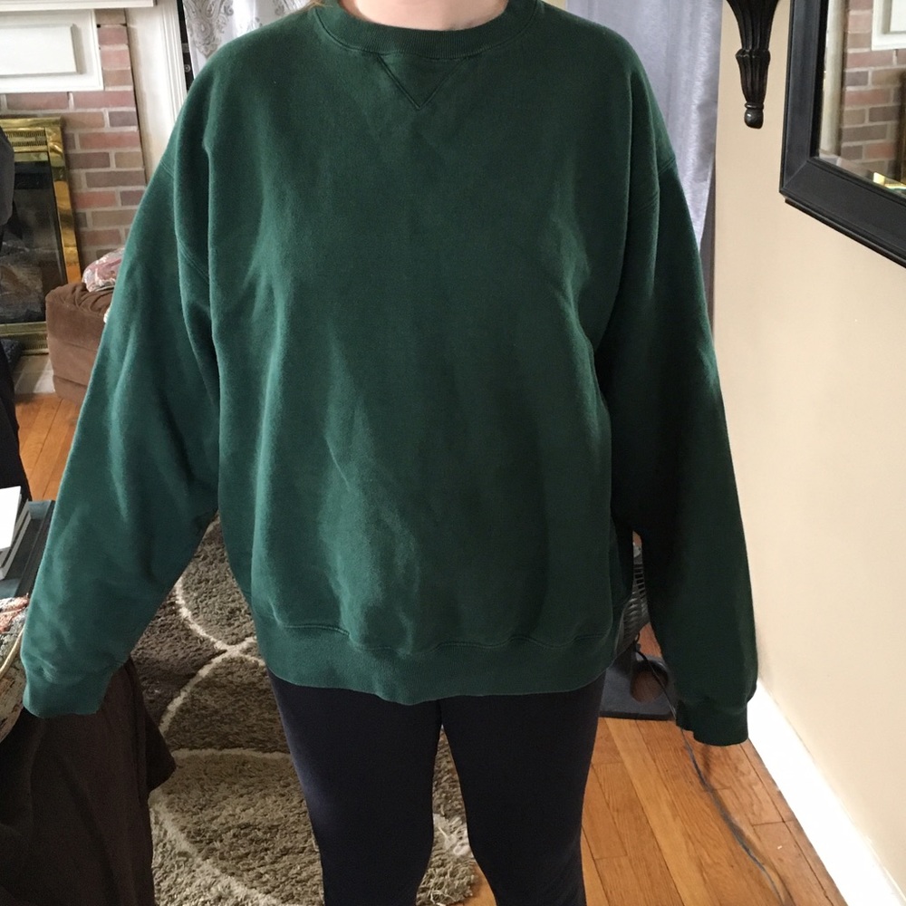 Big Green Sweatshirt